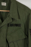 1967年製 3rd Model ジャングルファティーグ ジャケット USAF 初付け M-R 中古品