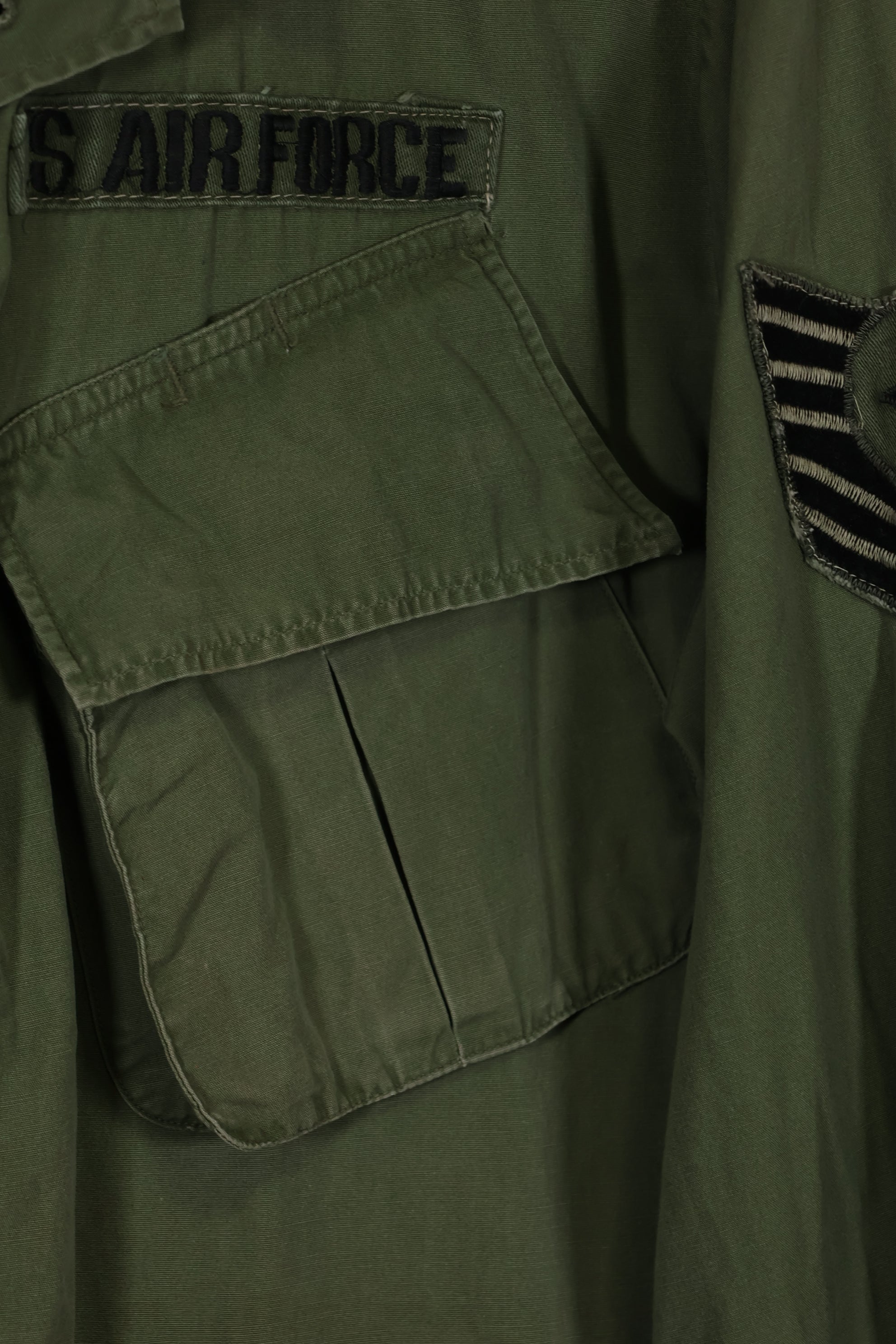 1967年製 3rd Model ジャングルファティーグ ジャケット USAF 初付け M-R 中古品