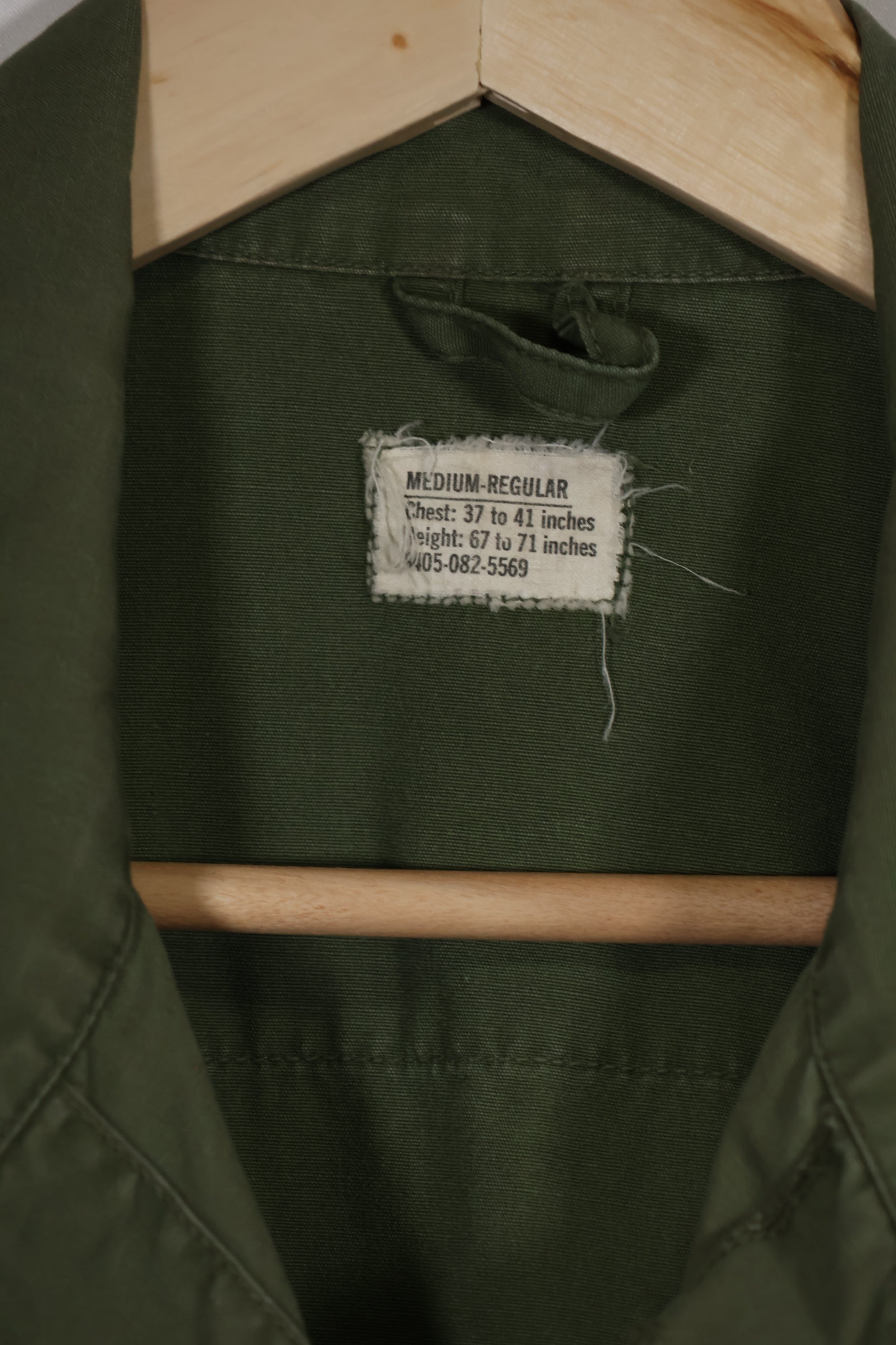 1967年製 3rd Model ジャングルファティーグ ジャケット USAF 初付け M-R 中古品