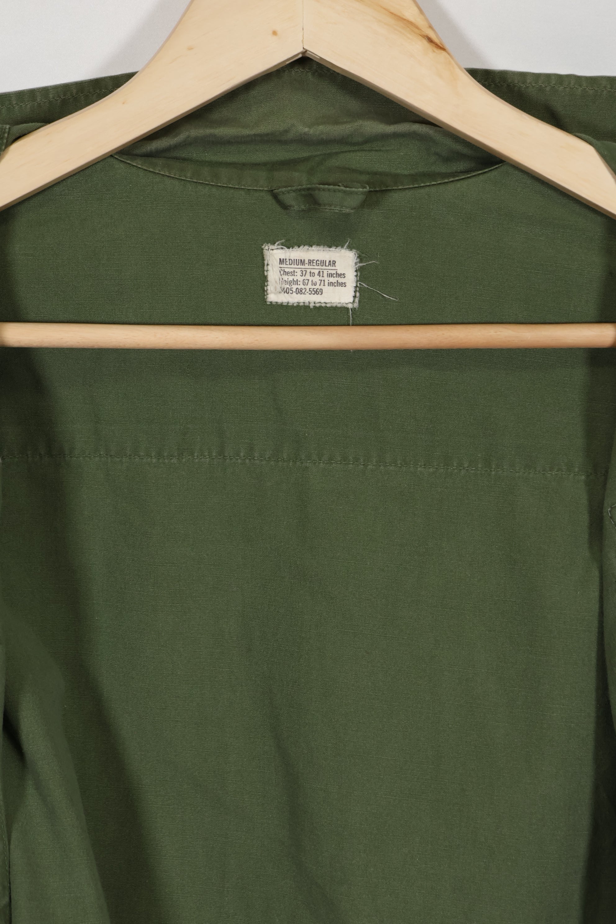 1967年製 3rd Model ジャングルファティーグ ジャケット USAF 初付け M-R 中古品