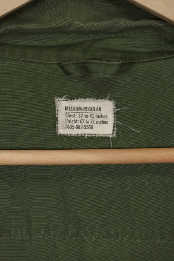 1967年製 3rd Model ジャングルファティーグ ジャケット USAF 初付け M-R 中古品