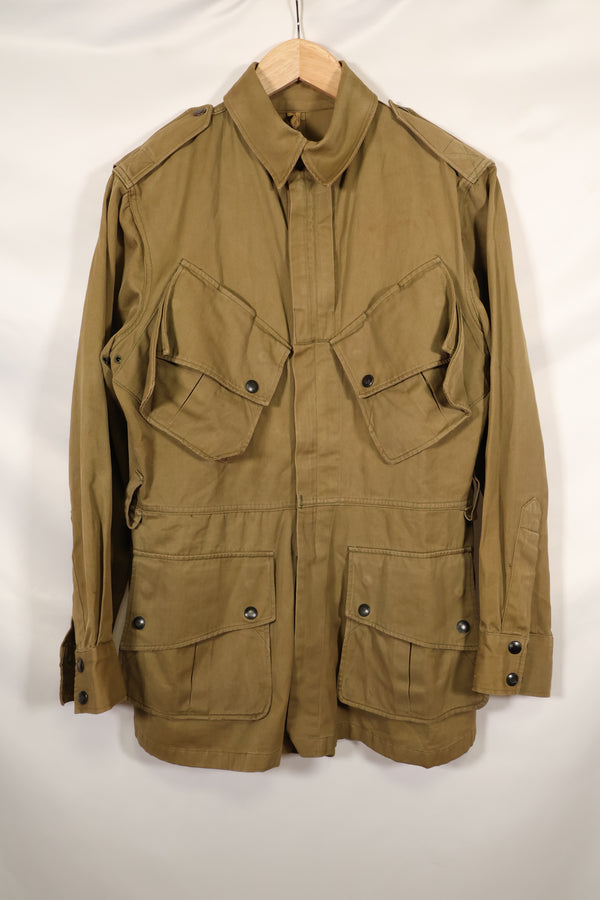 実物 1940年代 サイズ 38 M1942 エアボーン ジャンプジャケット 汚れ少ない ベルト欠損 中古品