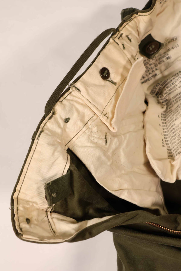 実物 1951年製 M51 コットン フィールドパンツ LARGE-LONG 中古品 退色あり