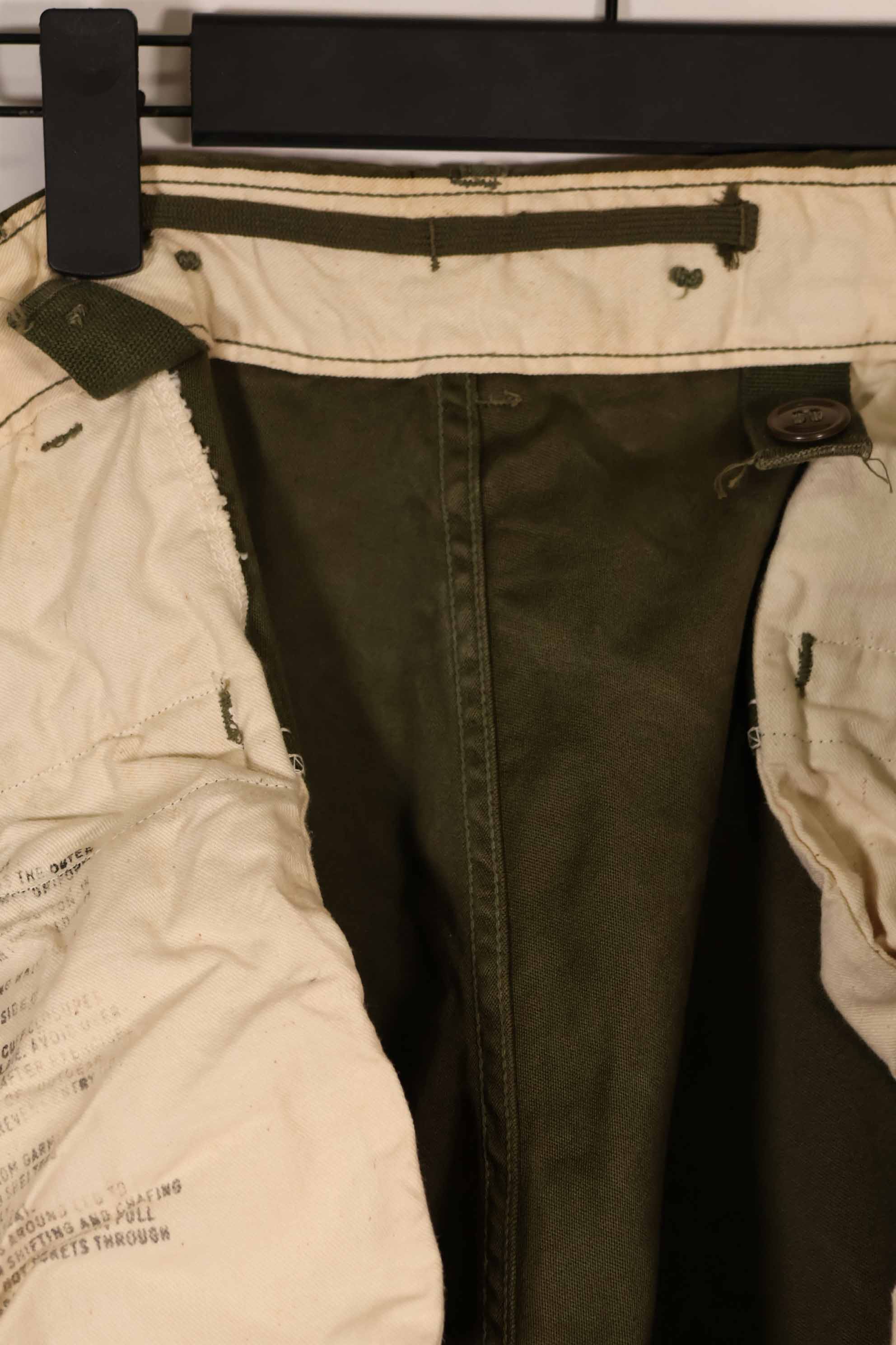 実物 1951年製 M51 コットン フィールドパンツ LARGE-LONG 中古品 退色あり