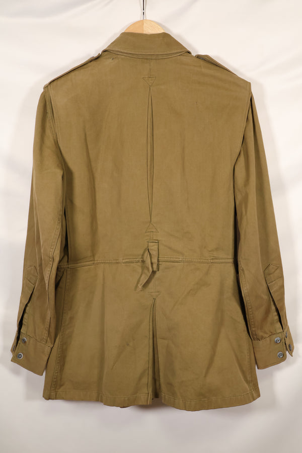 実物 1940年代 サイズ 38 M1942 エアボーン ジャンプジャケット 汚れ少ない ベルト欠損 中古品