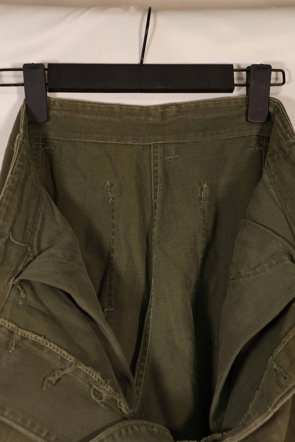 実物 1940年代後半〜50年代前半 M45 ODコットンフィールドパンツ 中古品 使用感強い