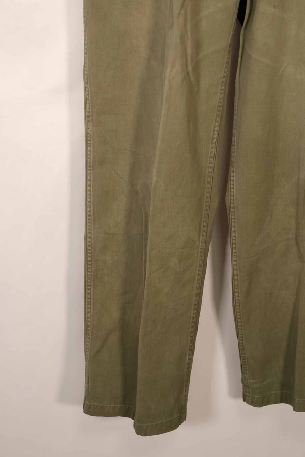 実物 1940年代後半〜50年代前半 M45 ODコットンフィールドパンツ 中古品 使用感強い B