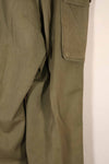 実物 1940年代後半〜50年代前半 M45 ODコットンフィールドパンツ 中古品 使用感強い B