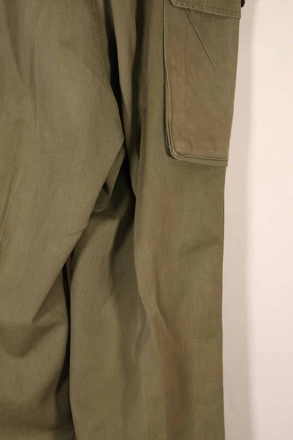 実物 1940年代後半〜50年代前半 M45 ODコットンフィールドパンツ 中古品 使用感強い B