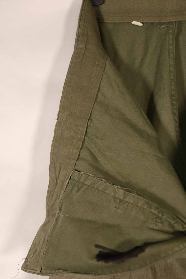 実物 1940年代後半〜50年代前半 M45 ODコットンフィールドパンツ 中古品 使用感強い B