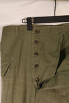 実物 1940年代後半〜50年代前半 M45 ODコットンフィールドパンツ 中古品 使用感強い B