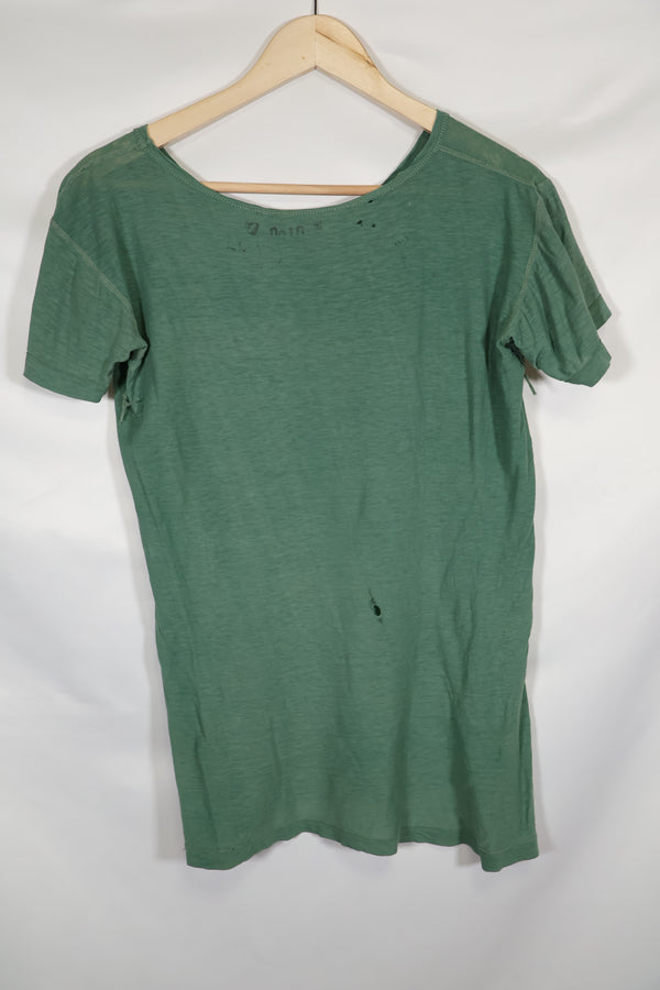 1940年代 WWII アメリカ海兵隊 USMC インナーTシャツ 中古品 破れなどあり