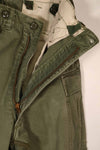 実物 1962年製 M51 コットン フィールドパンツ Regular-X-Small 退色あり 中古品