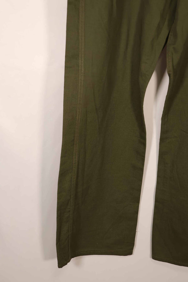 実物 1940年代後半〜50年代前半 アメリカ海軍 コットンパンツ ジッパーフライ 中古品