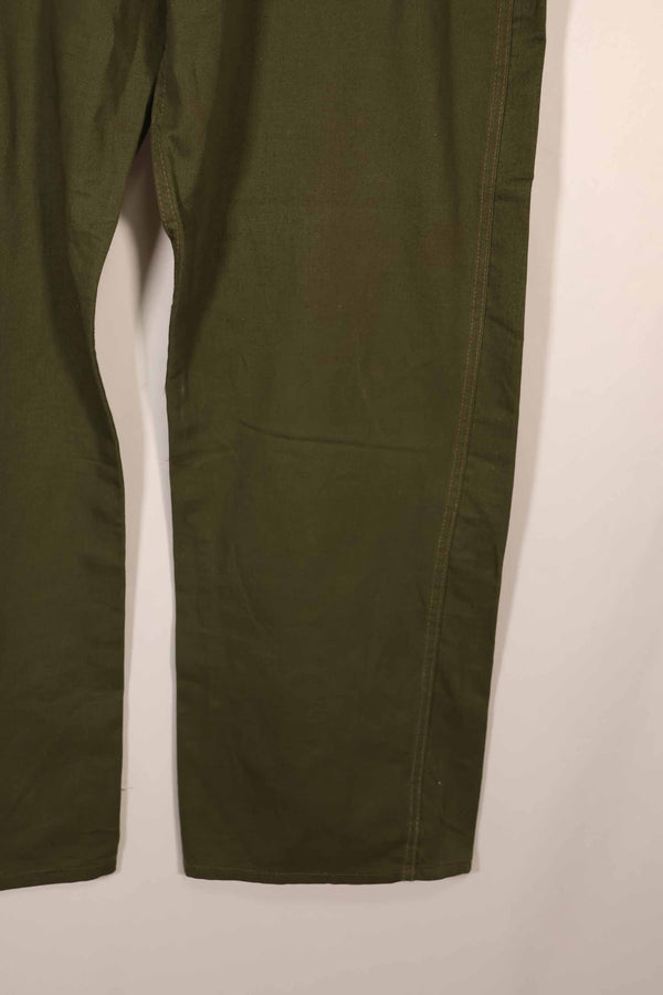 実物 1940年代後半〜50年代前半 アメリカ海軍 コットンパンツ ジッパーフライ 中古品