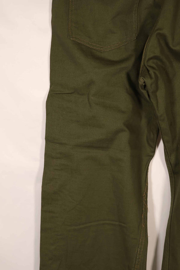 実物 1940年代後半〜50年代前半 アメリカ海軍 コットンパンツ ジッパーフライ 中古品