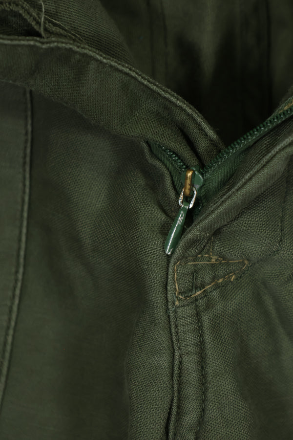 1960年代ロット OG-107 ユーティリティパンツ ベイカーパンツ ジッパーフライ改造 中古品