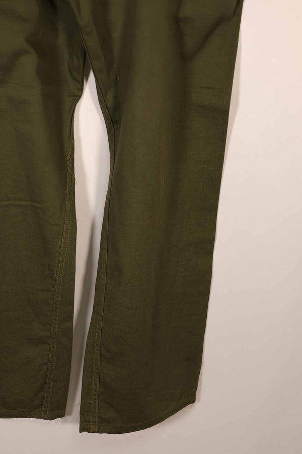 実物 1940年代後半〜50年代前半 アメリカ海軍 コットンパンツ ジッパーフライ 中古品