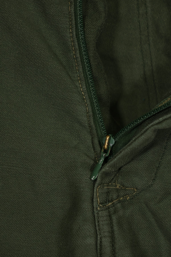 1960年代ロット OG-107 ユーティリティパンツ ベイカーパンツ ジッパーフライ改造 中古品