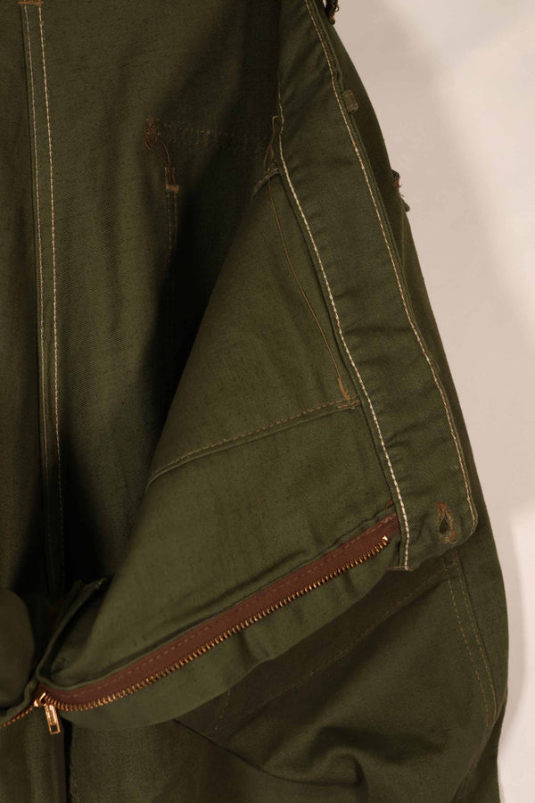 実物 1940年代後半〜50年代前半 アメリカ海軍 コットンパンツ ジッパーフライ 中古品