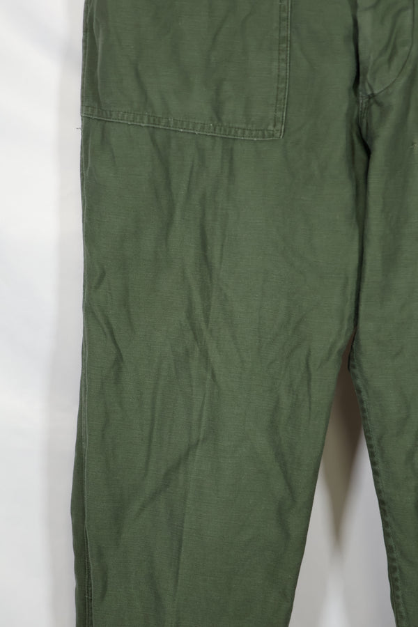 1960年代ロット OG-107 ユーティリティパンツ ベイカーパンツ 34X33 中古品