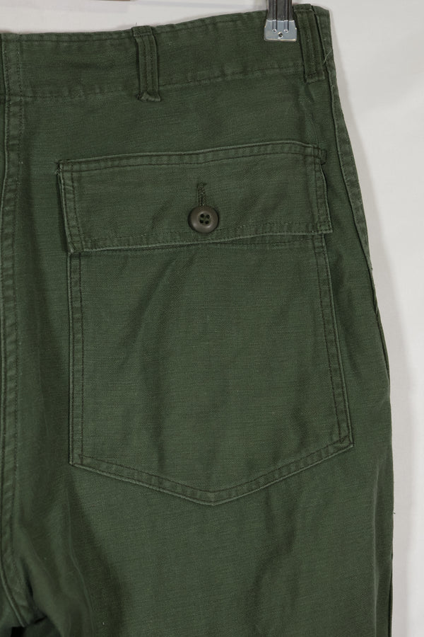 1960年代ロット OG-107 ユーティリティパンツ ベイカーパンツ 34X33 中古品