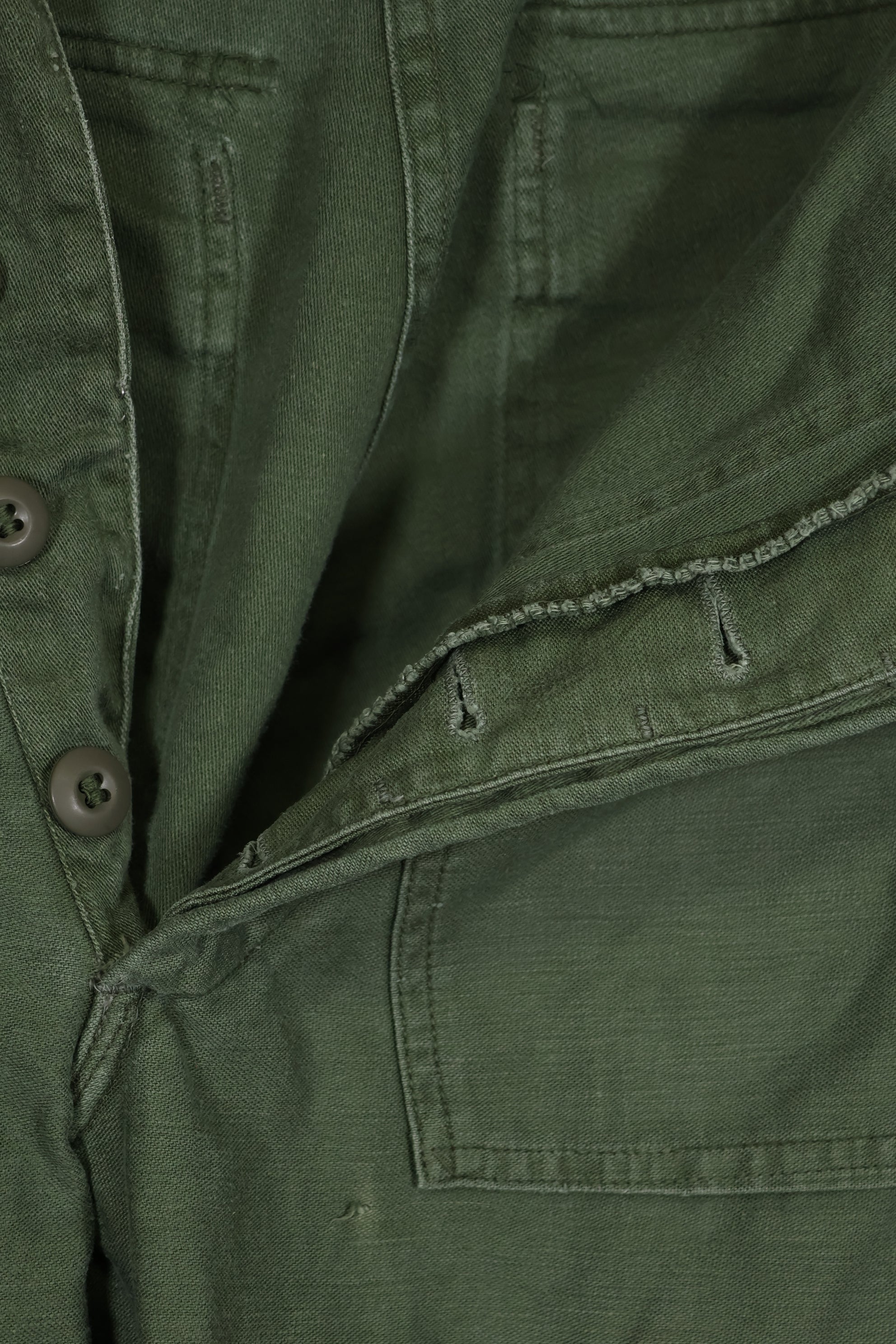 1960年代ロット OG-107 ユーティリティパンツ ベイカーパンツ 34X33 中古品