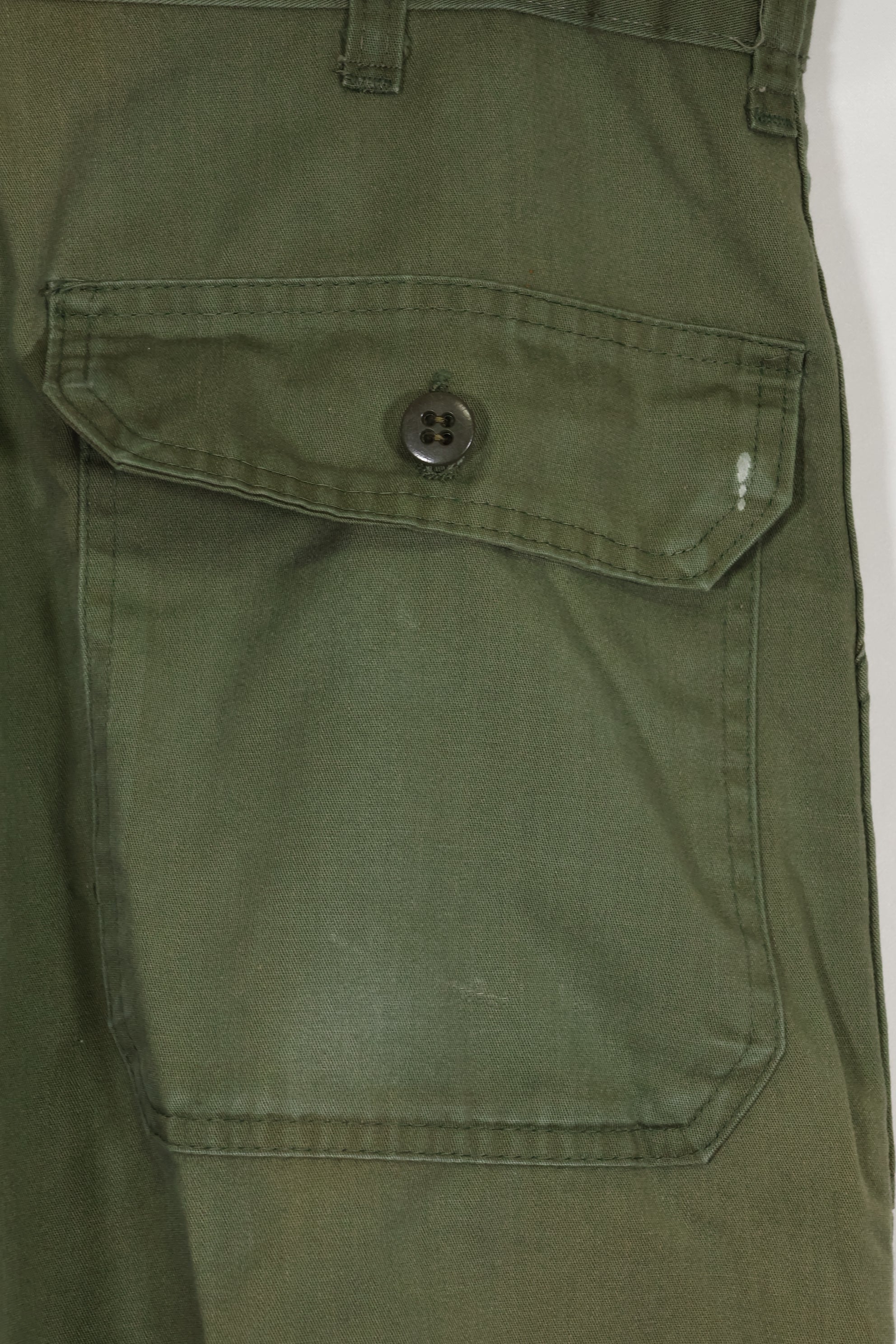 1960年代ロット OG-107 ユーティリティパンツ ベイカーパンツ ノーアイロンパンツ 中古品 A