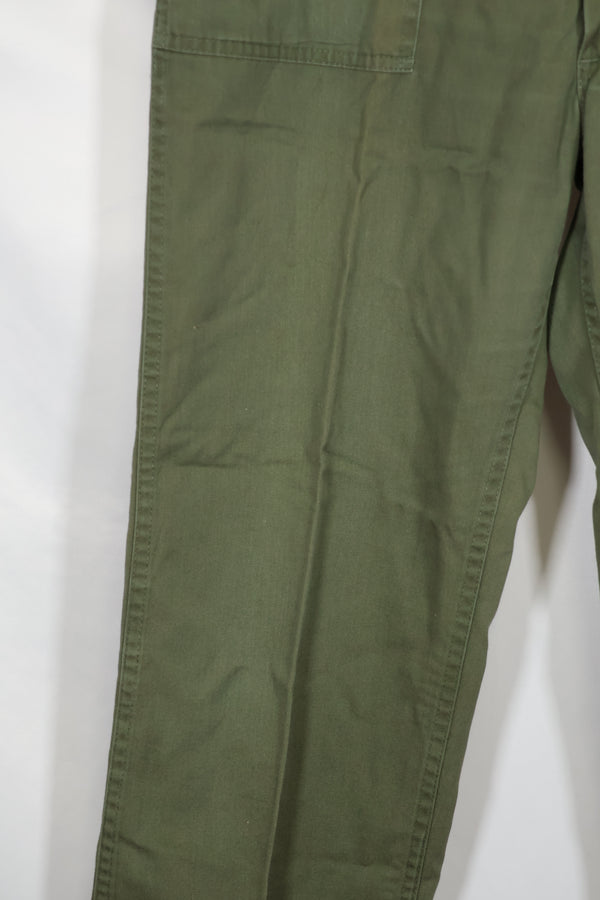 1960年代ロット OG-107 ユーティリティパンツ ベイカーパンツ ノーアイロンパンツ 中古品 B