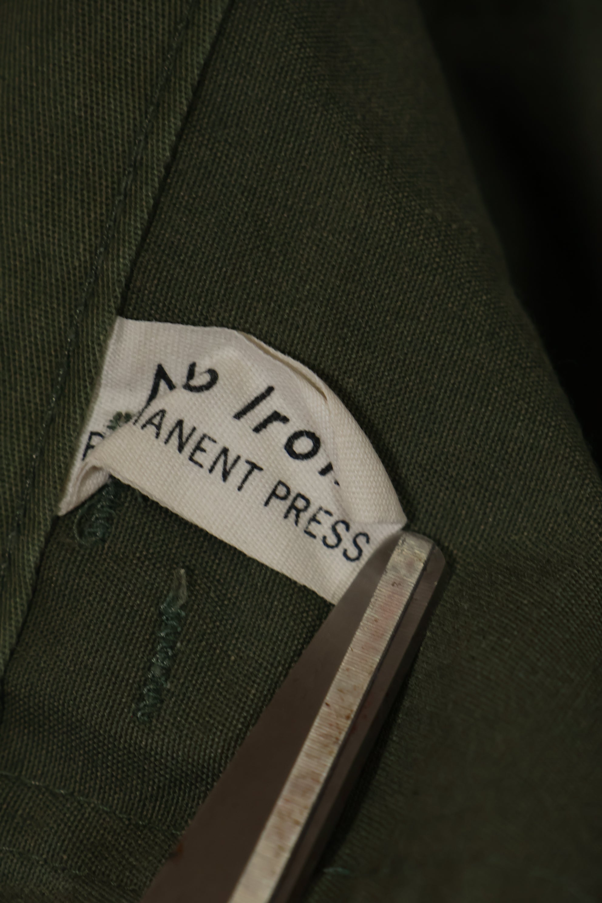 1960年代ロット OG-107 ユーティリティパンツ ベイカーパンツ ノーアイロンパンツ 中古品 B