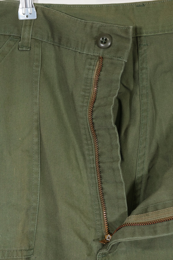 1960年代ロット OG-107 ユーティリティパンツ ベイカーパンツ ノーアイロンパンツ 中古品 B