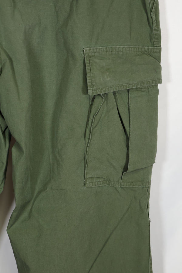 1967年製 3rd Model ノンリップストップ ジャングルファティーグ パンツ L-R 中古品