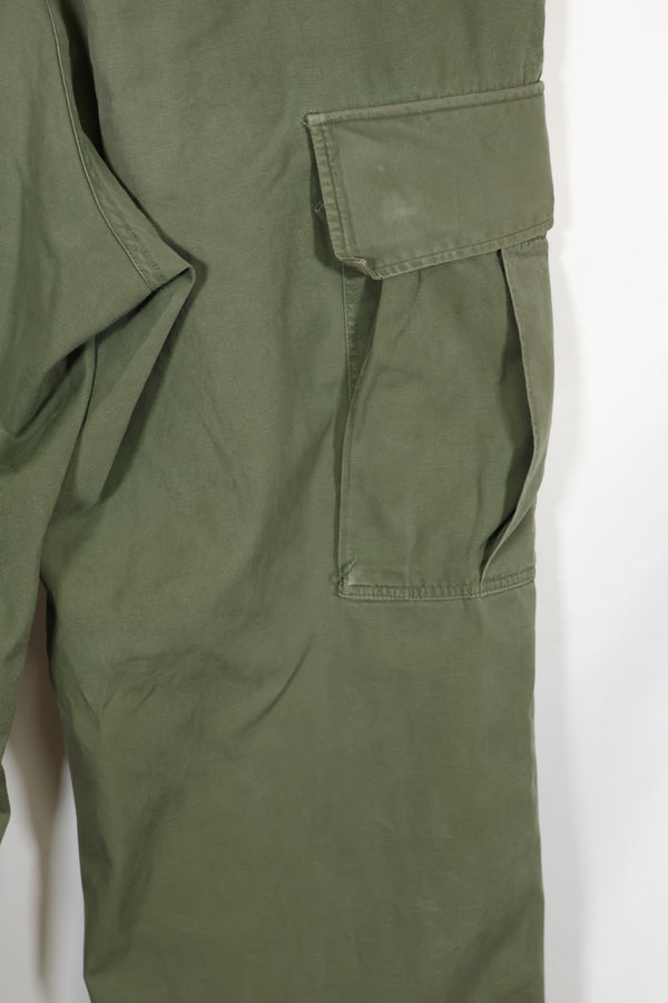 1967年製 3rd Model ジャングルファティーグ パンツ M-R 中古品