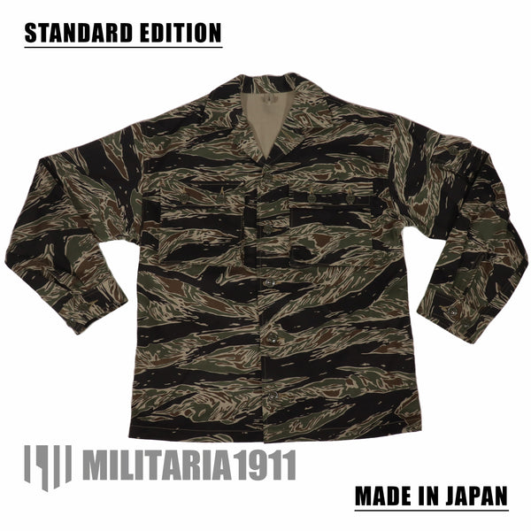 MILITARIA 1911 MADE IN JAPAN シルバータイガーストライプ シャツ スタンダードエディション