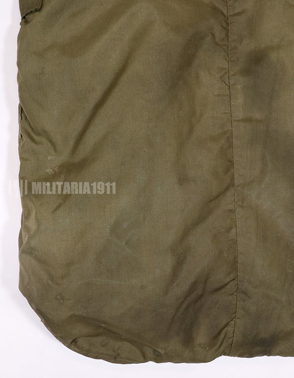 実物 米軍放出品 80年代 ヘルメットバッグ 状態悪い 汚れあり 年代タグ読めない