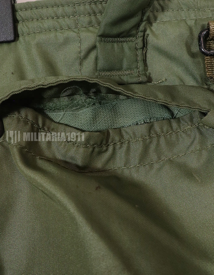 実物 米軍放出品 91年製 ヘルメットバッグ 汚れあり 中古品