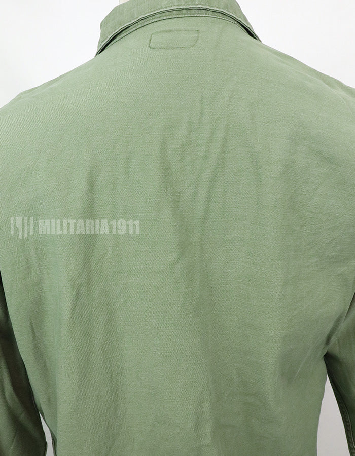 実物 アメリカ陸軍 ユーティリティシャツ OG-107  第一師団パッチなど徽章付(後付け)