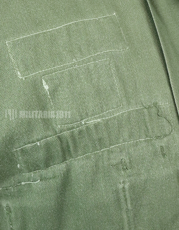 実物 アメリカ陸軍 ユーティリティシャツ OG-107  第一師団パッチなど徽章付(後付け)