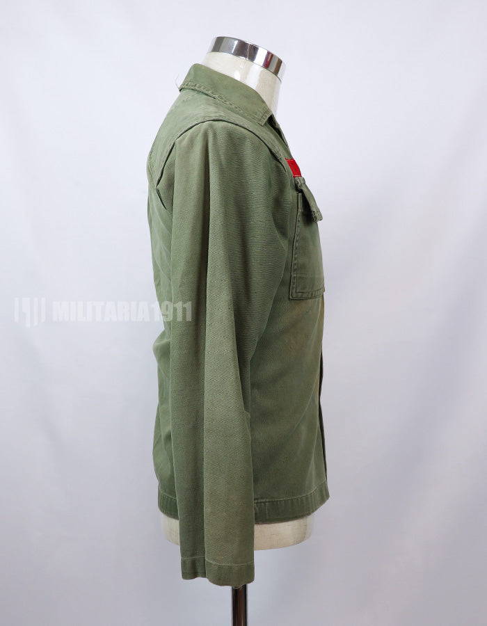 実物 南ベトナム海兵隊 初期型 ODシャツ ジャケットのみ