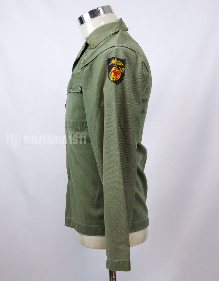 実物 南ベトナム海兵隊 初期型 ODシャツ ジャケットのみ