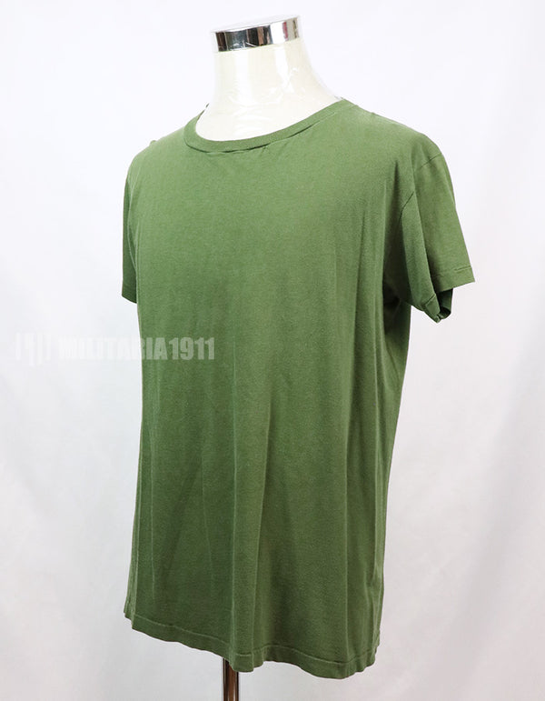 実物 アメリカ軍 OD Tシャツ インナー Mサイズ相当