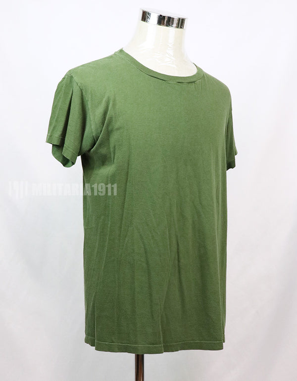 実物 アメリカ軍 OD Tシャツ インナー Mサイズ相当