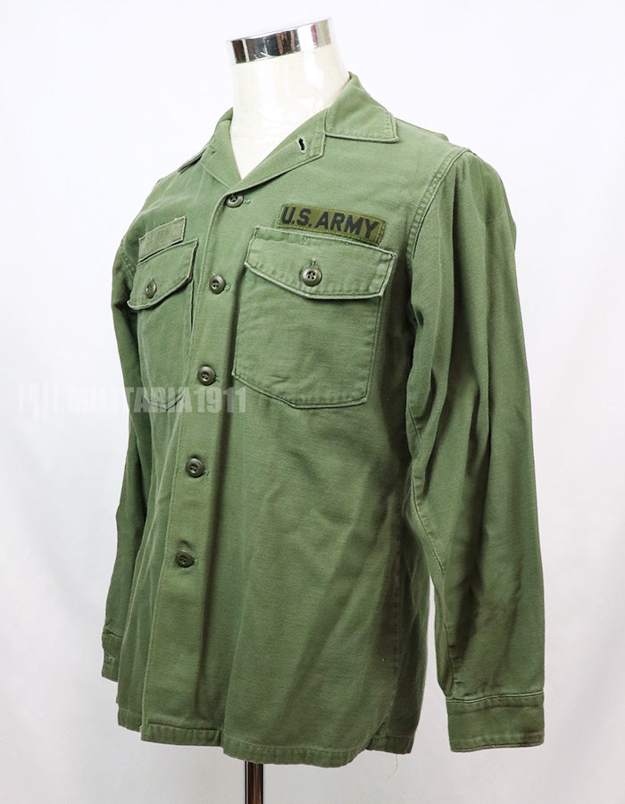 実物 ユーティリティシャツ OG-107  放出品 1960年代後半〜1970年代初頭 戦中ロット
