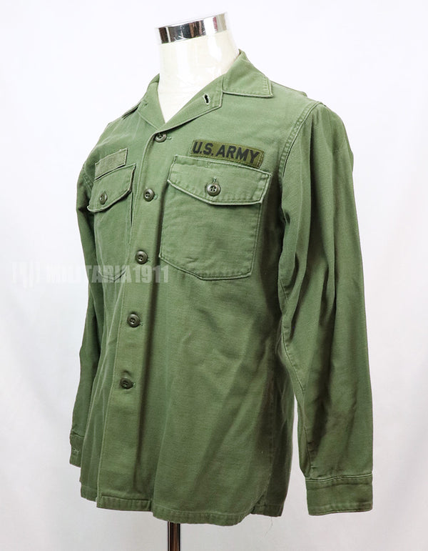 実物 ユーティリティシャツ OG-107  放出品 1960年代後半〜1970年代初頭 戦中ロット