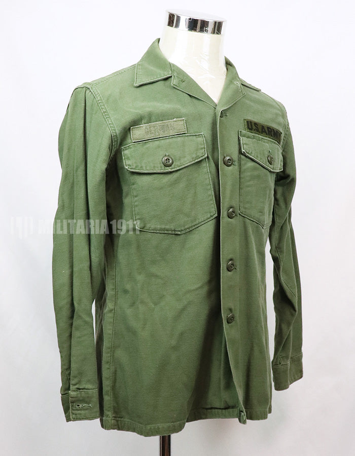 実物 ユーティリティシャツ OG-107  放出品 1960年代後半〜1970年代初頭 戦中ロット