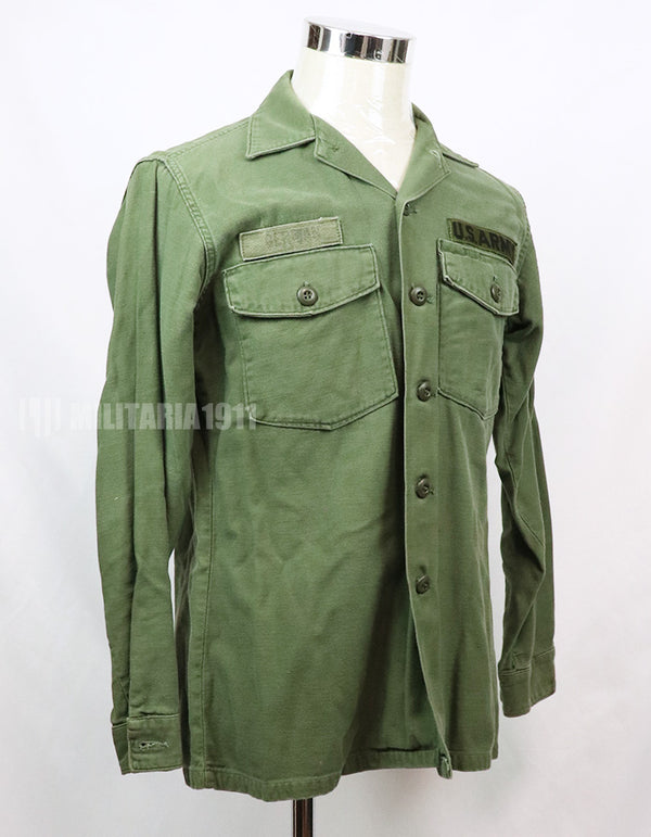 実物 ユーティリティシャツ OG-107  放出品 1960年代後半〜1970年代初頭 戦中ロット