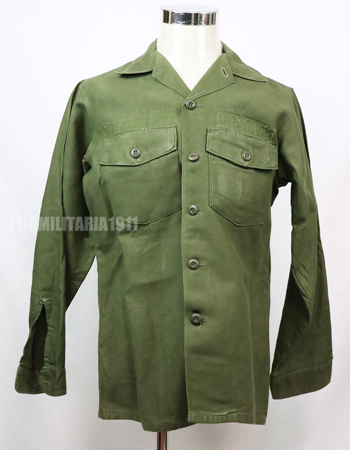 実物 ユーティリティシャツ OG-107  放出品 1970年製 戦中ロット コンディション中