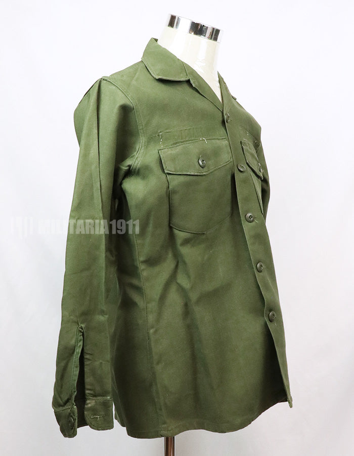 実物 ユーティリティシャツ OG-107  放出品 1970年製 戦中ロット コンディション中