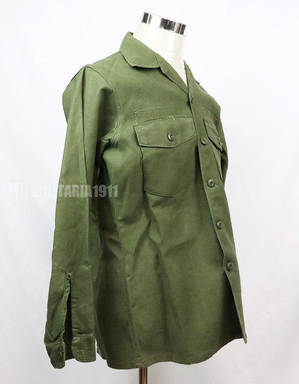 実物 ユーティリティシャツ OG-107  放出品 1970年製 戦中ロット コンディション中