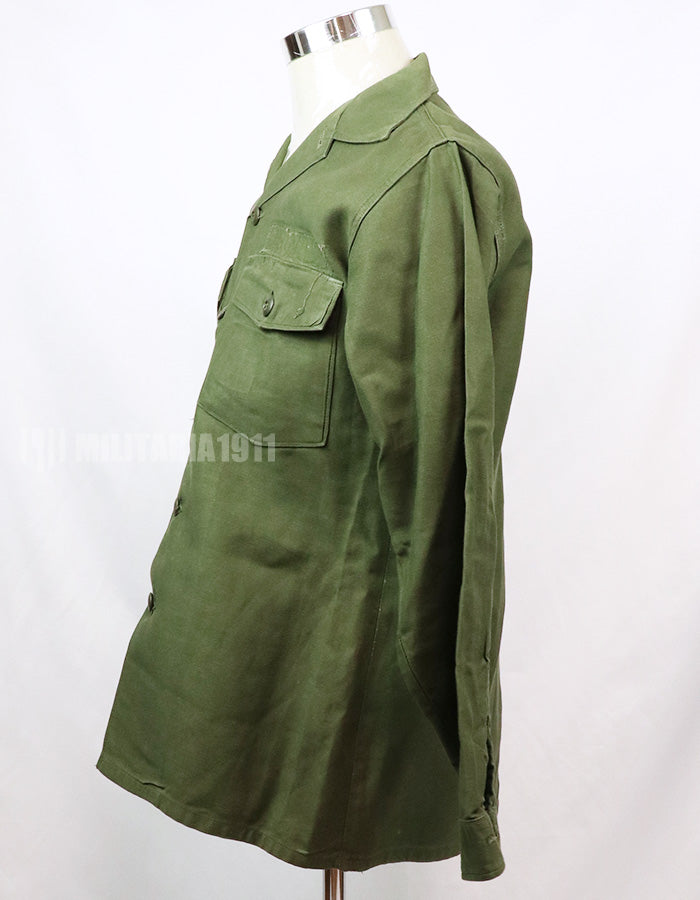 実物 ユーティリティシャツ OG-107  放出品 1970年製 戦中ロット コンディション中